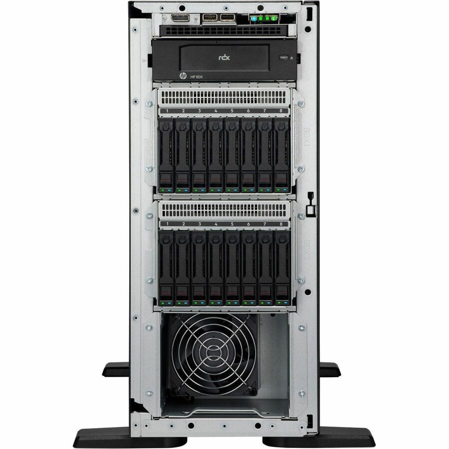 HPE SMART CHOICE ProLiant ML110 G11 4.5U Tower Server - 1 x Intel Xeon Silver 4514Y 2 GHz - 64 GB RAM - 1.92 TB SSD - (2 x 960GB) SSD Configuration - Serial ATA, Serial Attached SCSI (SAS) Controller HPE SMART CHOICE ProLiant ML110 G11 4.5U Tower Server - 1 x Intel Xeon Silver 4514Y 2 GHz - 64 GB RAM - 1.92 TB SSD - (2 x 960GB) SSD Configuration - Serial ATA, Serial Attached SCSI (SAS) Controller